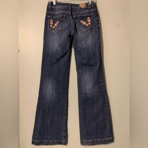 Tin Haul Woman’s Trouser Jean w/ Cute Pocket Detailing